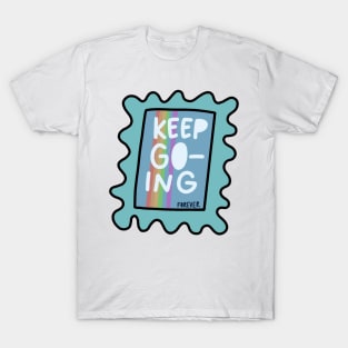 Keep Going Stamp T-Shirt